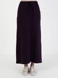 Purple - Unlined - Skirt