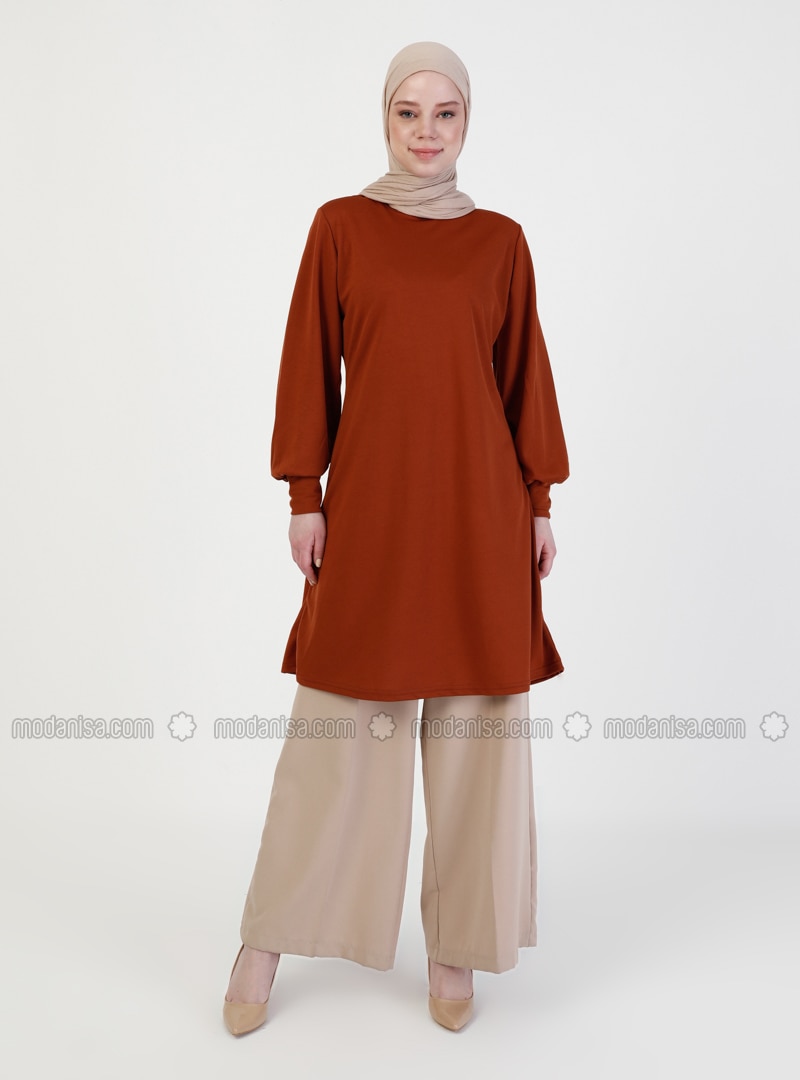 Tunic With Detailed Sleeve Taba