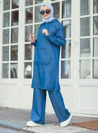 Blue - Unlined - Suit