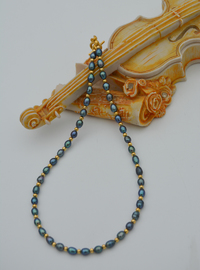 Black Pearl Necklace
