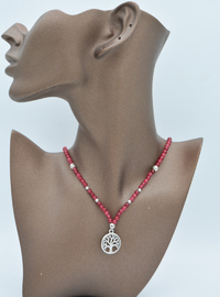 Tree of Life Necklace Multi Color