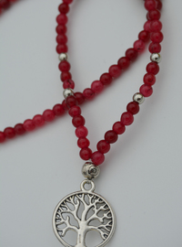 Tree of Life Necklace Multi Color