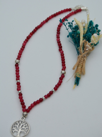 Tree of Life Necklace Multi Color