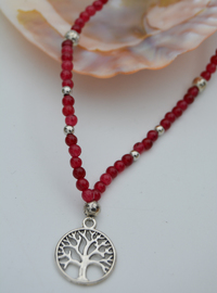 Tree of Life Necklace Multi Color