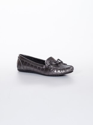 Casual - Silver - Casual Shoes - Moda Değirmeni