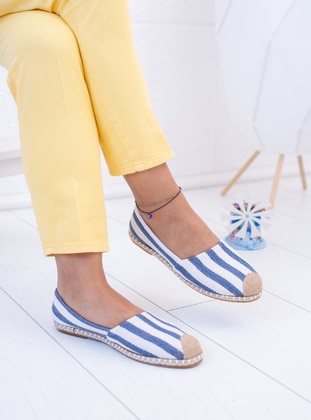 Blue - Casual Shoes - Moda Değirmeni