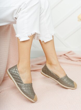 Silver - Casual Shoes - Moda Değirmeni