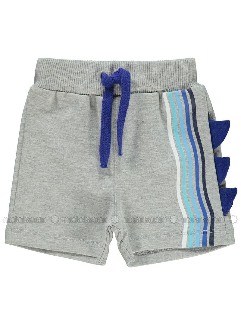 Gris Shorts Pour Bebe