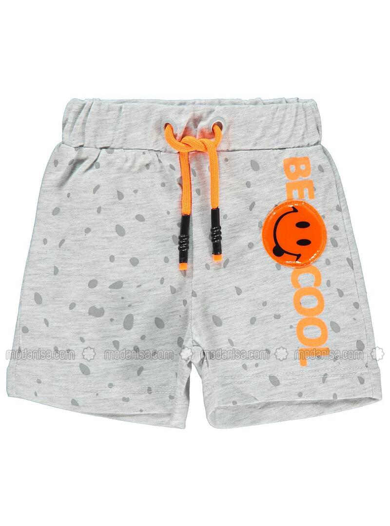 Gris Shorts Pour Bebe