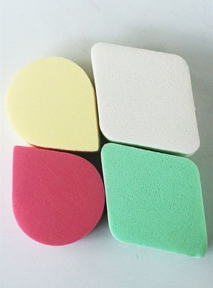 4pcs Multicolour Makeup Sponge 