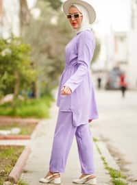 Tunic&Pants Co-Ord Lilac