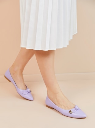 Lilac - Flat - Flat Shoes - Shoestime
