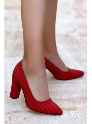 Women's 9 Cm High Heel Shoes Stiletto Red