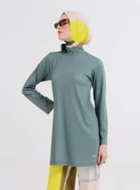 Green - Full Coverage Swimsuit Burkini