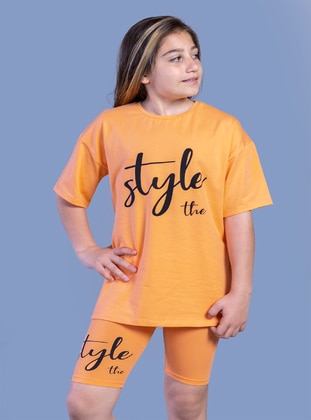 Orange - Girls` Suit - Toontoy