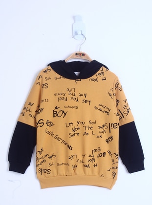 Mustard - Boys` Sweatshirt - Toontoy
