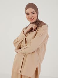 Instant Hijab Dark Mink Instant Scarf