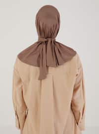 Instant Hijab Dark Mink Instant Scarf