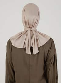 Instant Hijab Light Mink Instant Scarf