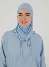 Baby Blue - Plain - Instant Scarf