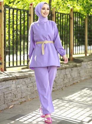 Purple - Suit - Tofisa