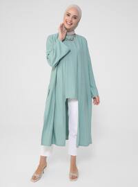 Green Almond - Green - Unlined - Viscose - Suit