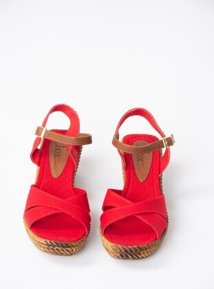 Red - Heels - Fox Shoes