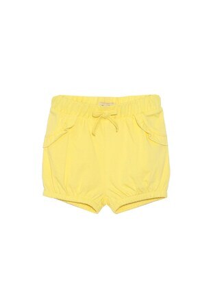 Yellow - Baby Shorts - Silversun