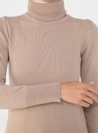 Mink - Polo neck - Unlined - Knit Tunics