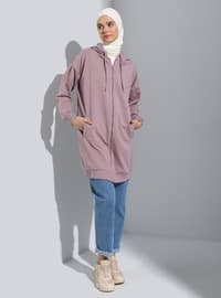 - Pink - Unlined - Cotton - Topcoat