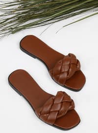 Tan - Sandal - Slippers