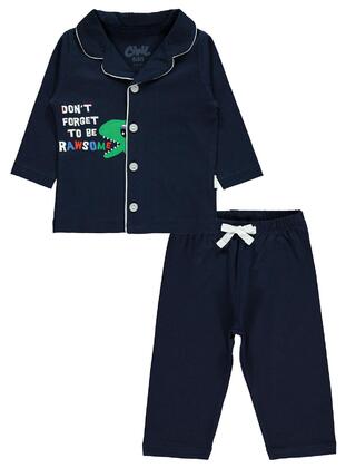Navy Blue - Baby Pyjamas - Civil
