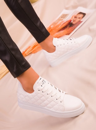 White - Sport - Sports Shoes - Odesa Ayakkabı