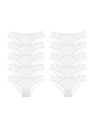 White - Girls` Underwear - Donella
