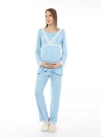 Blue - Maternity Pyjamas