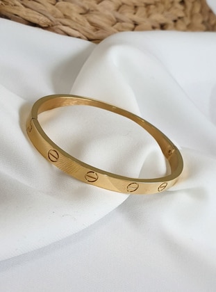 Cuff Bracelet Gold Color