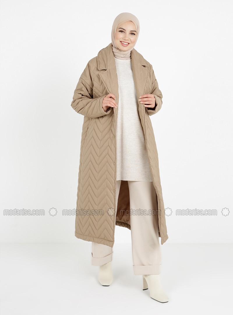 Mink - Fully Lined - Point Collar - Coat