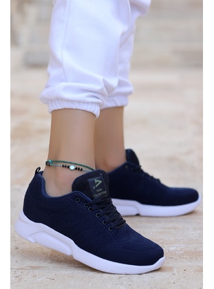 Sport - Navy Blue - Sports Shoes - Woggo