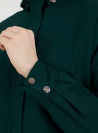 Emerald - Unlined - Polo neck - Topcoat