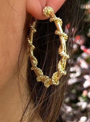 Gold - Earring - Takıtakılar
