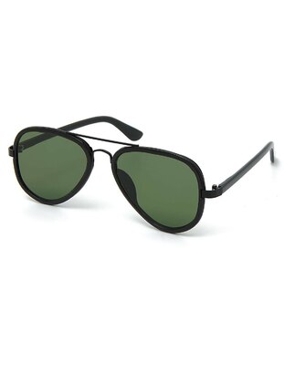 Black - Green - Sunglasses - Duke Nickle