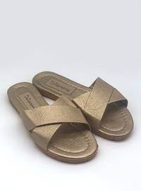 Gold - Sandal - Slippers