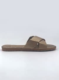 Gold - Sandal - Slippers