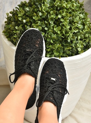 Black - Sports Shoes - Fox Shoes