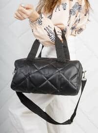 Black - Satchel - Shoulder Bags - MUGGO AYAKKABI