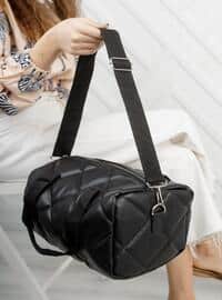 Black - Satchel - Shoulder Bags - MUGGO AYAKKABI