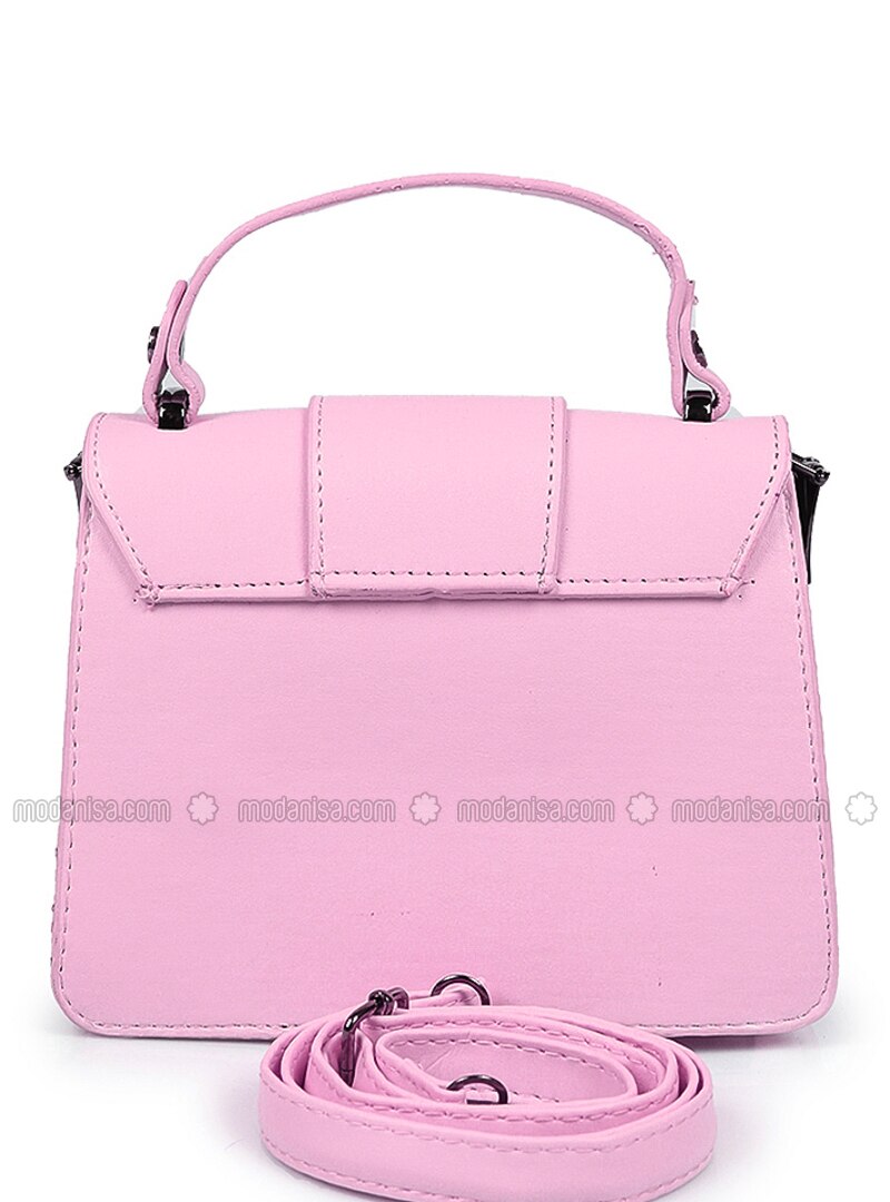 Pink Satchel Shoulder Bags