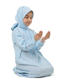 Girl's Prayer Dress Sky Blue