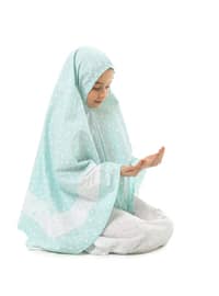 Girl'S Prayer Dress - Aqua Green