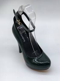 Green - High Heel - Evening Shoes